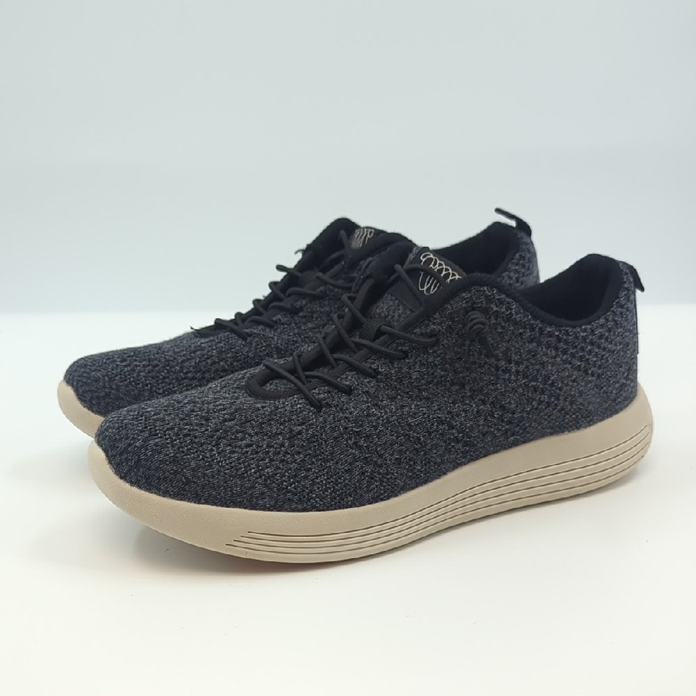 Woolloomooloo Belmont Black Slip-on Merino Wool Sneakers EU 39, US 8.5-9